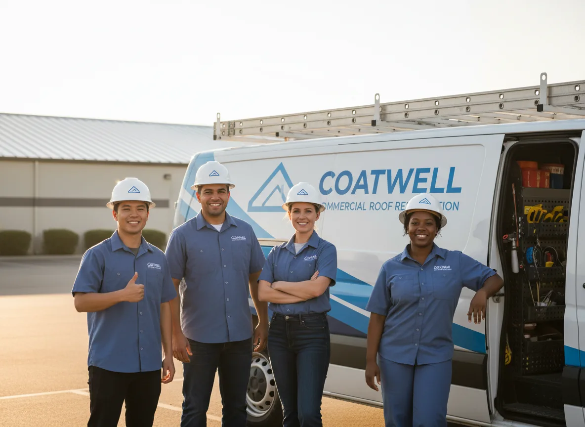 Commercial roof coating company in Kingdom City, MO